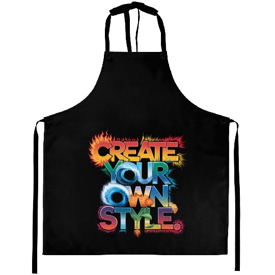 Create Your Own Style" - Unique and Creative Desig Aprons