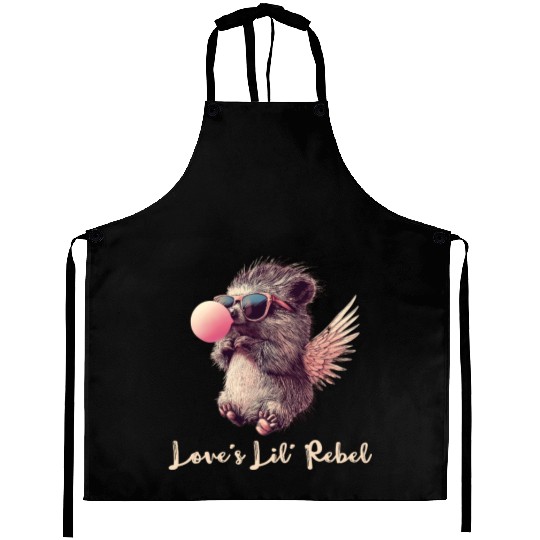 Love’s Little Rebel | Cool Lil’ Hedgehog Aprons