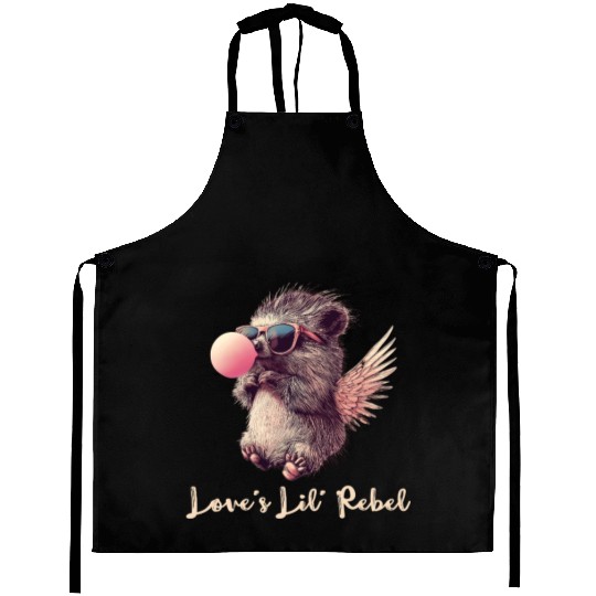 Love’s Little Rebel | Cool Lil’ Hedgehog Aprons