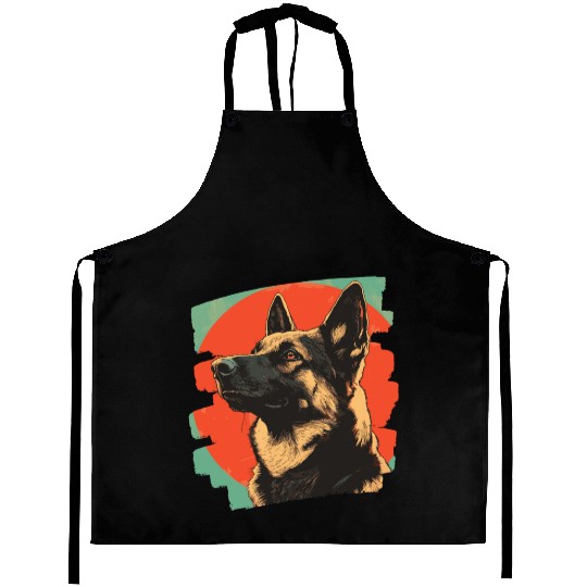 German Shepherd Aprons