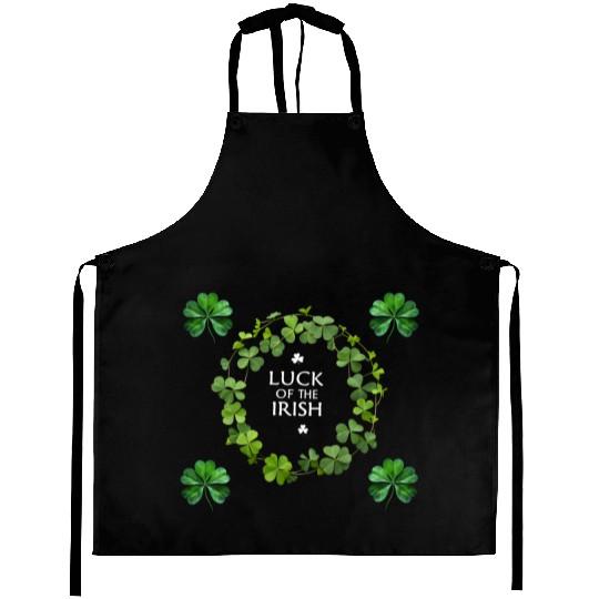 luck of the irish Aprons