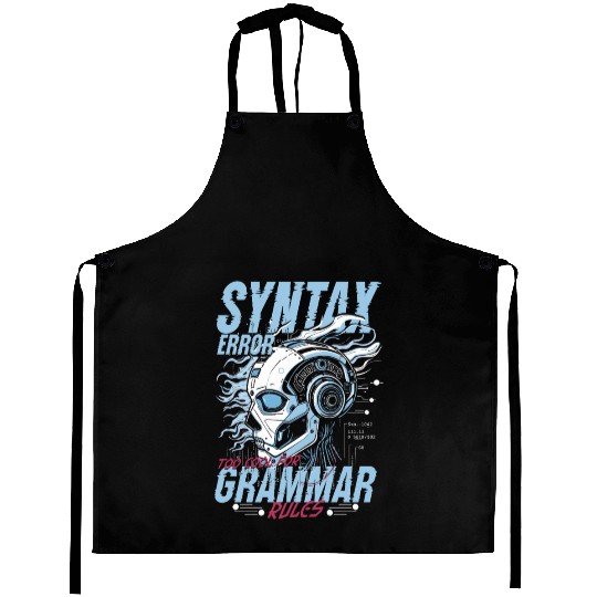 Computer Linguist Syntax Error Aprons