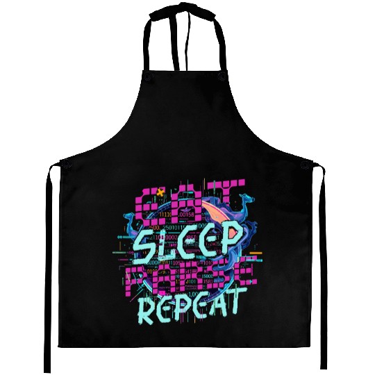 Computer Linguist Eat Sleep Parse Repeat Aprons