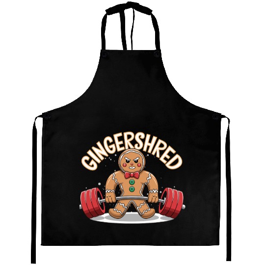 Gingershred Fitness Christmas Fun with Aprons
