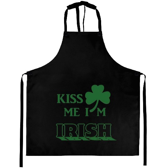 Kiss Me Im Irish 2025 Aprons