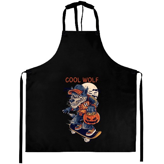 Wild Wolf Spirit Aprons
