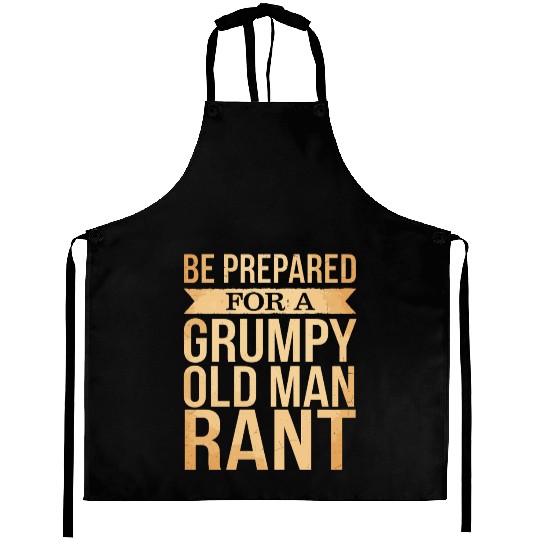 Grumpy Old Man Aprons