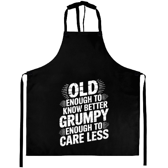 Grumpy Old Man Aprons