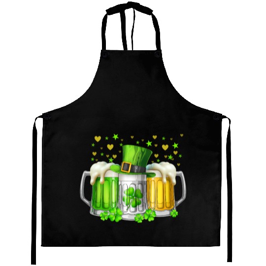 Irish Beer Ireland St Patricks Day Drinking Party Aprons