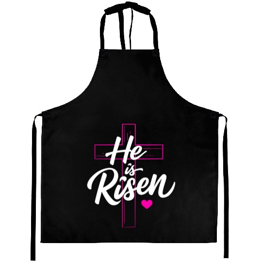 He is Risen Aprons
