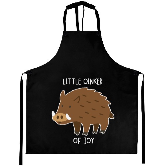 Little Oinker Of Joy Fluffy Piglet Aprons