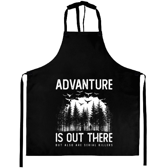 Crime Serial Killer True Crime Satire Hiking Aprons