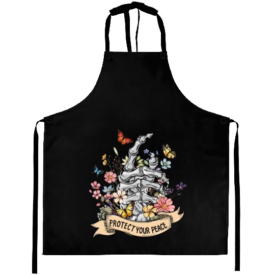 Protect Your Peace Mindfulness Aprons