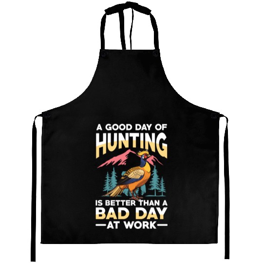 Pheasant Hunting for Hunters Aprons