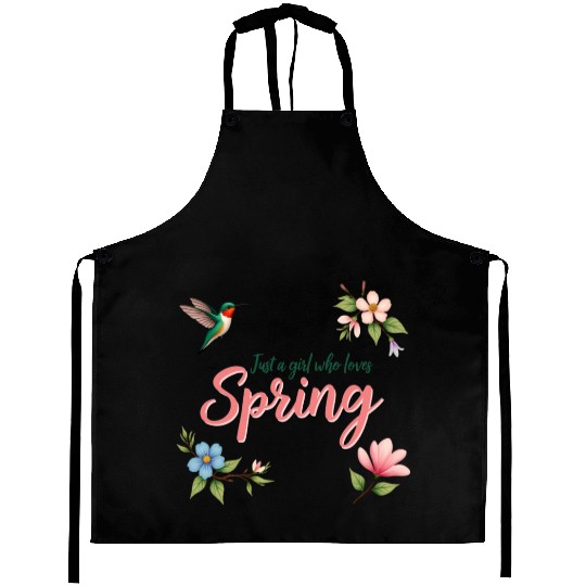Just a Girl who loves Spring Aprons