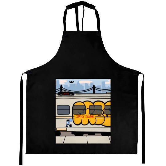 New York City – City of Dreams | NYC Skyline Aprons
