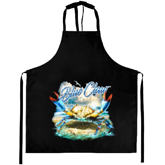 Bass Fishing Blue Claw Crab Aprons