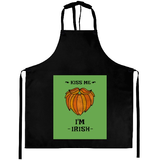 Kiss Me Im Irish Aprons