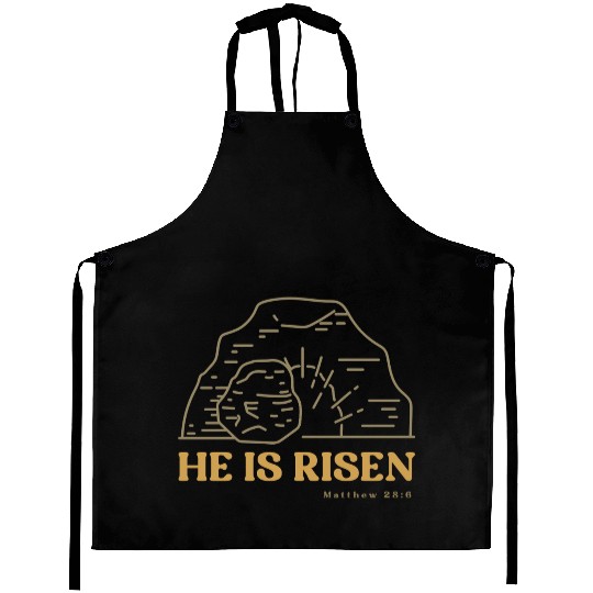 He Is Risen Aprons