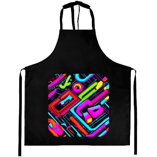 80s lifestyle oldschool pop Aprons