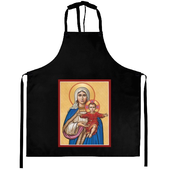 Holy Rosary Virgin Mary Catholic Rosary Aprons