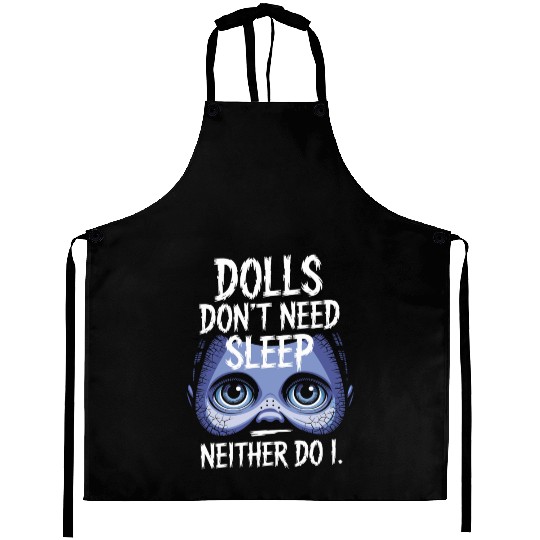 Creepy Dollmaking Haunted Doll Collector Aprons