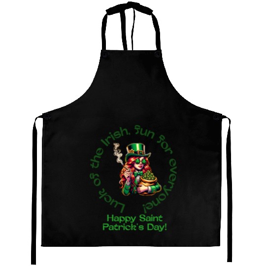 Luck of the Irish, Fun for Everone. Aprons