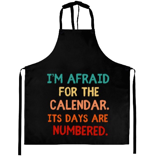 Funny Dad Joke Calender Humor Aprons