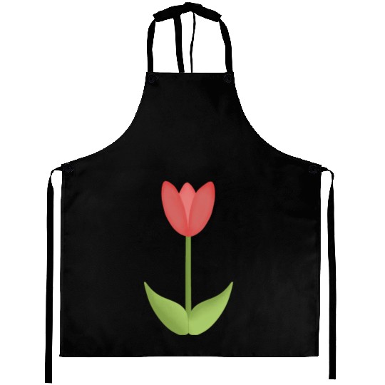 pink tulip Aprons