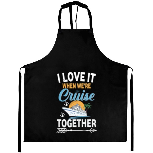Cruise Squad 2025 Outfits Friends Family Couples M Aprons