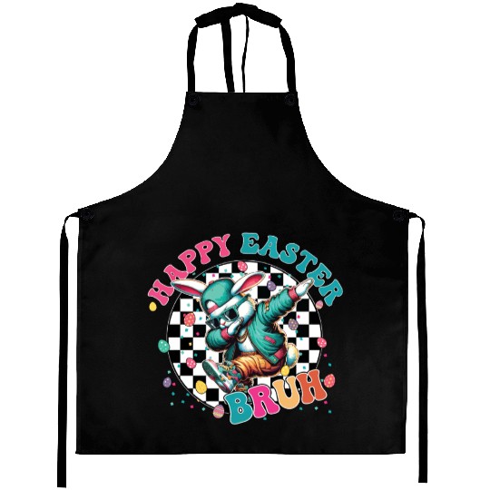 Hip-Hop Easter Bunny Vibes Aprons