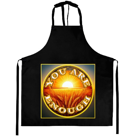 You Are Enough 4 - Let Friends Know They're Enough Aprons