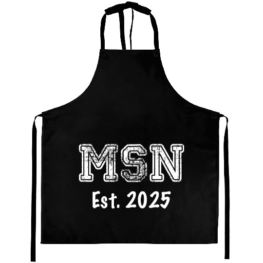 Nurse Graduation Gift - MSN 2025 Aprons