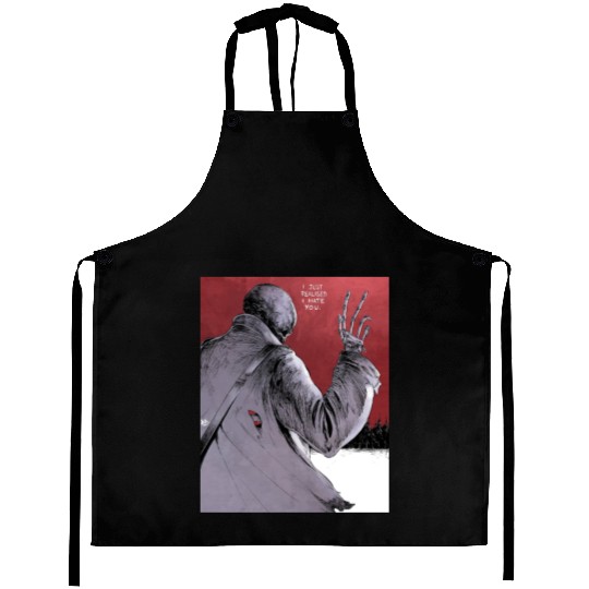 Dark Gothic Skeleton Art Horror Aesthetic Street Aprons
