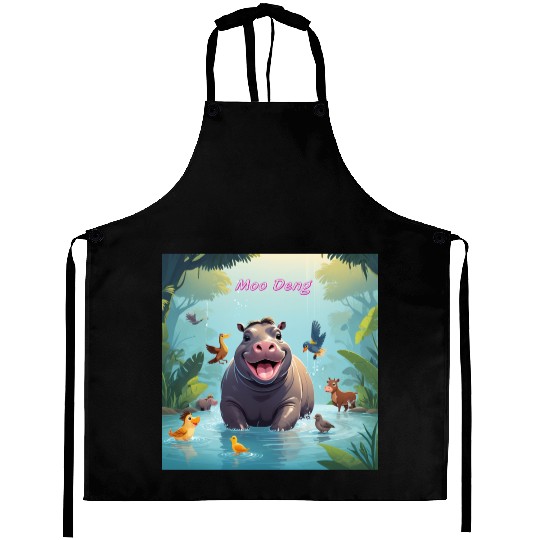 Pygmy hippo (Moo Deng) Aprons