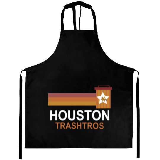 Houston Trashtros Asterisks Aprons
