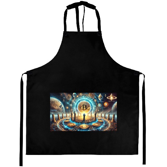 Bitcoin World Aprons