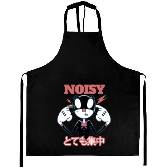 noisy Cat Anatomy Aprons