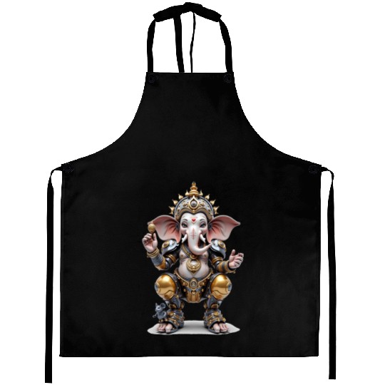 Ganesha, Hindu God Aprons
