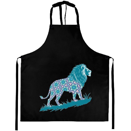 Star of David Pattern 8 Lion of Judah Aprons