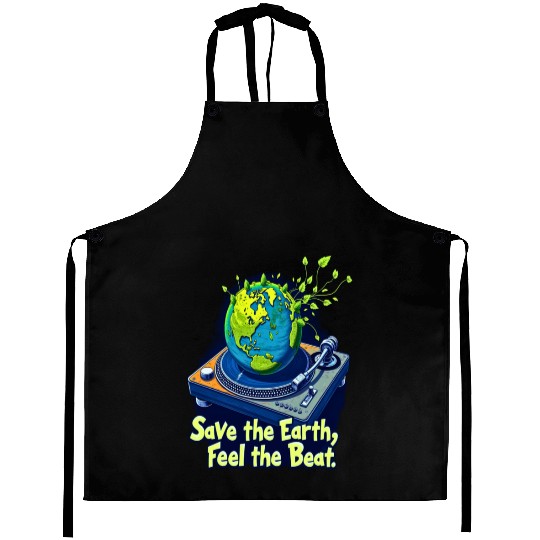 Aprons - Save the Earth – Feel the Beat of Nature
