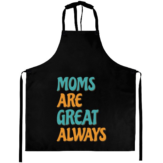 Funny Mom Mothers Day Mama Proud Family Love Aprons