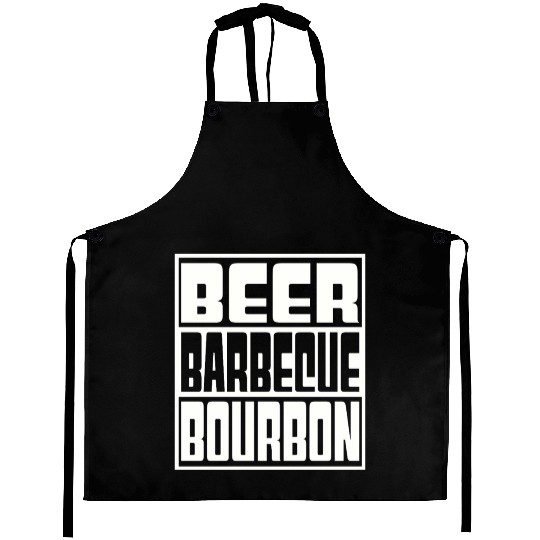 Beer Barbeque Bourbon Aprons