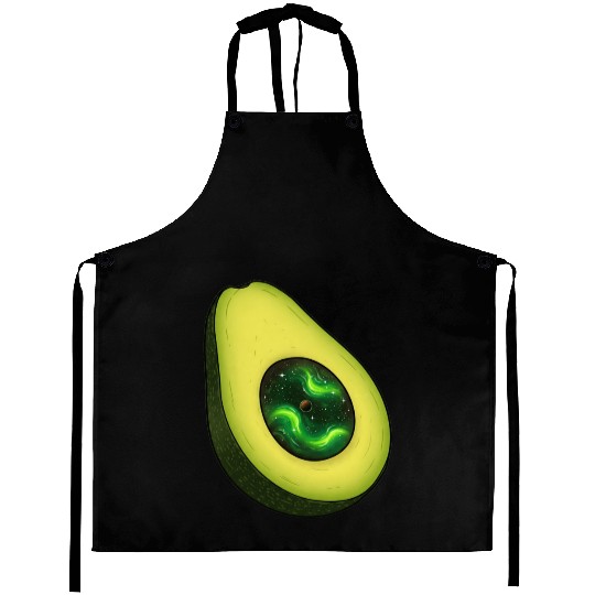 Galaxy Avocado Core Aprons