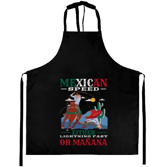 Mexico Themed Costume For Hispanic Heritage Month Aprons