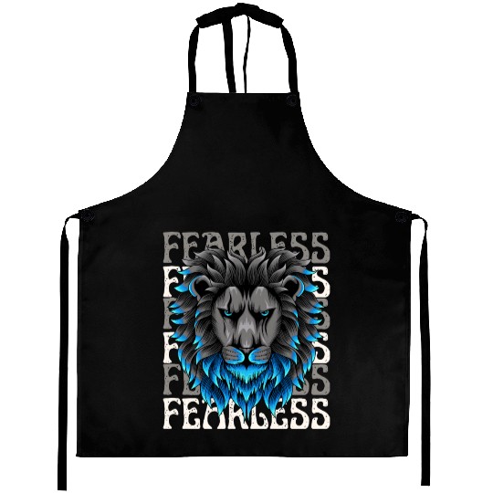 Fearless Lion Aprons