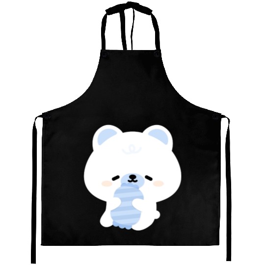 Sleepy Polar Bear Aprons