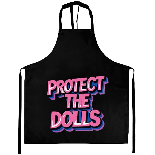 Protect the dolls Aprons