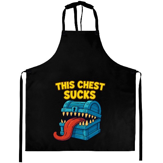 Medieval Knight, Wizard and Monster Aprons