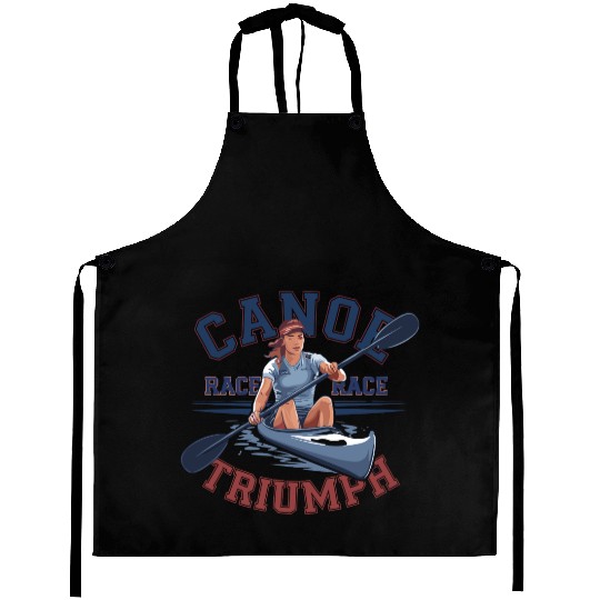 canoe race triumph Aprons